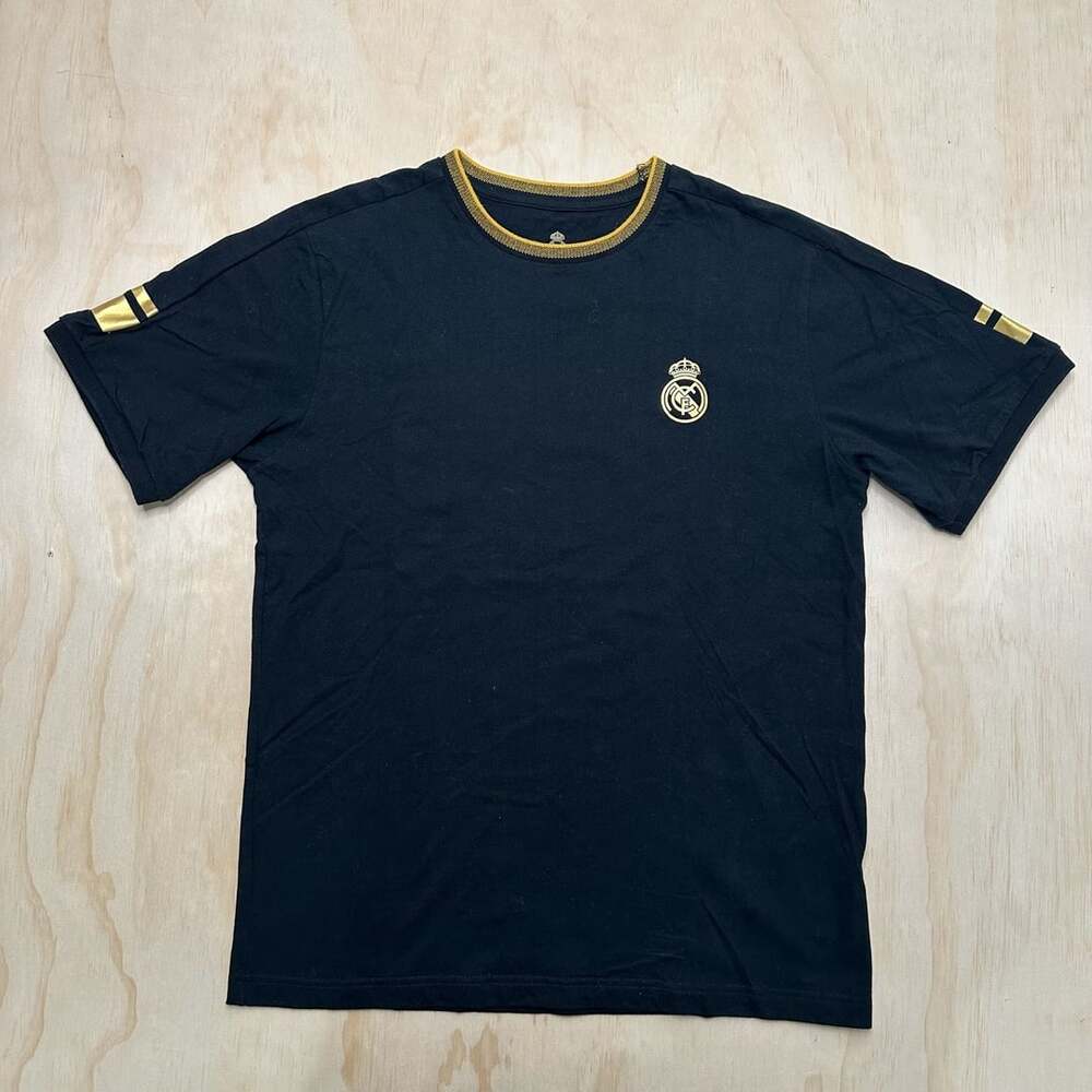 Mens Black & Gold T-Shirt – Official Real Madrid Store,
